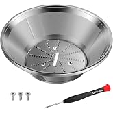 BR-1 Juicer Mesh Filter Basket （No Base）Compatible with Breville Juice Models JE95XL, JE98XL, BJE200XL, BJE510XL, With Mesh Strainer Bowl, Blade, Screws &amp; Wrench,Easy to Replace