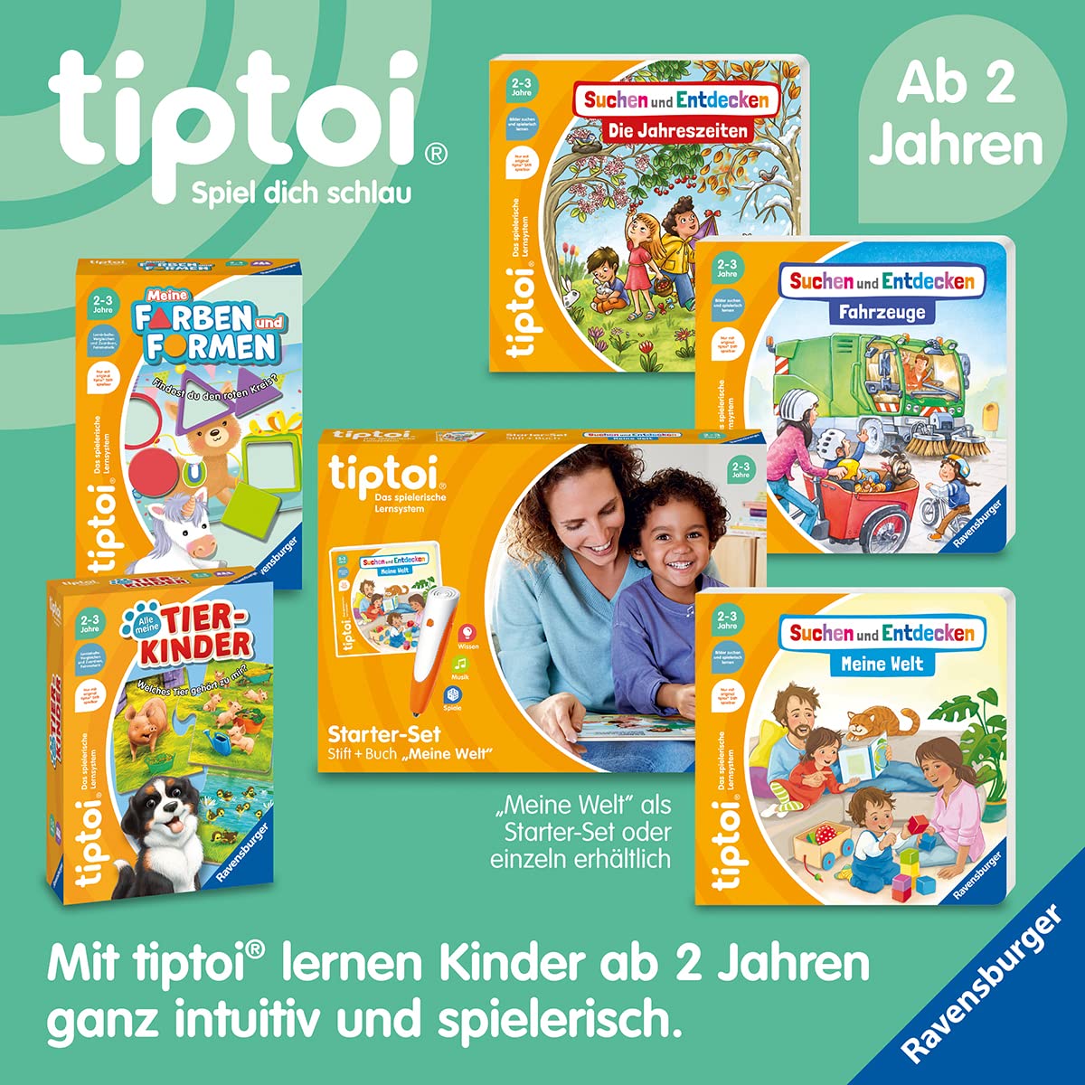 Ravensburger tiptoi Spiel 00168 - Meine Farben und Formen, Lernspiel für Kinder ab 2 Jahren - Geburtstagsgeschenke 9