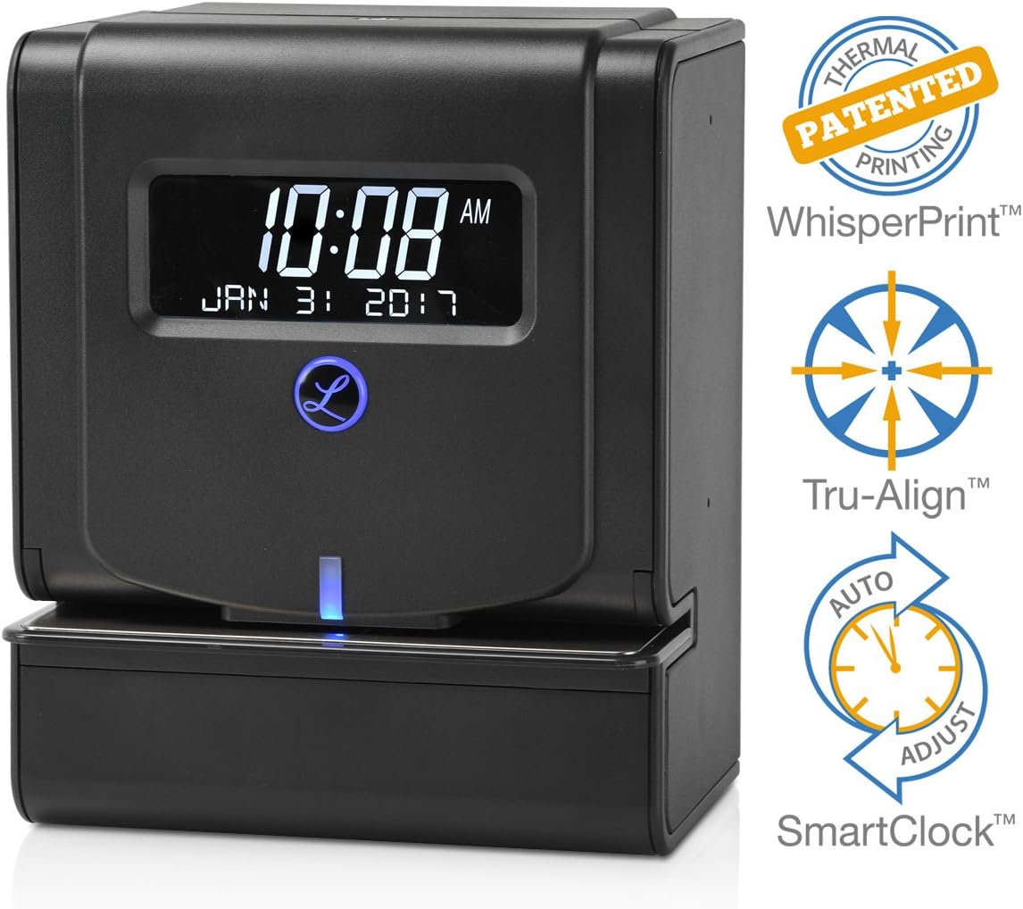 Lathem Heavy Duty Maintenance-Free Thermal Print Time Clock (2100HD)