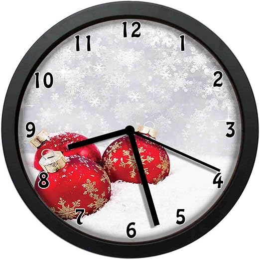 Amazon Co Jp 雪の結晶のクリスマスつまらないもの氷の休日人道的アートワークイラスト10インチ 25 Cm直径 良いオフィスギフト そしてユニークなデコレーション ホーム キッチン