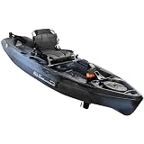 Old Town Sportsman PDL 106 Solo Sit-on-Top Fishing Pedal Kayak, 10 ft 6 in, Steel Camo
