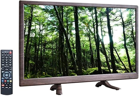 Amazon Co Jp タンスのゲン 木目調 24v型 液晶 テレビ 3波 地上 Bs 110度cs 2k フルハイビジョン 外付けhdd対応 コンパクト メーカー1年保証 Elec Diamond ダークウッド 01 Am ホーム キッチン