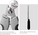 Tpotato Dog Nail Clippers with Safety Guard, Noise Reduced, Medical Steel Blades view 3