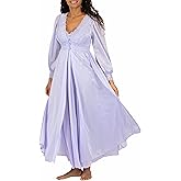 Shadowline Women's Nightgown Robe Peignoir Set Silhouette Nylon Sleepwear