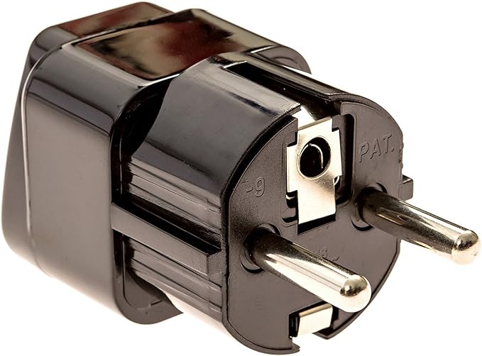 European Travel Adapter Plug Type C, Type E, Type F