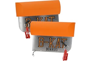 B-Kat Boards Catfishing Planer Boards, Reversible Side Planer, for Trolling, Dragging, Anchor Boat Fishing, Set of 2 Boards, Made in The USA