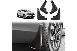 Muslogy for Sportage 2023 2024 2025 2026 Mud Flaps Front & Rear Splash Guard Fender Mud Guard NQ5 Exterior Accessories No Drilling Required Compatible with Kia Sportage 2023-2026 4PCs