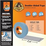 Gorilla Double Sided Tape 7.3m Heavy Duty Indoor Outdoor Bond view 8
