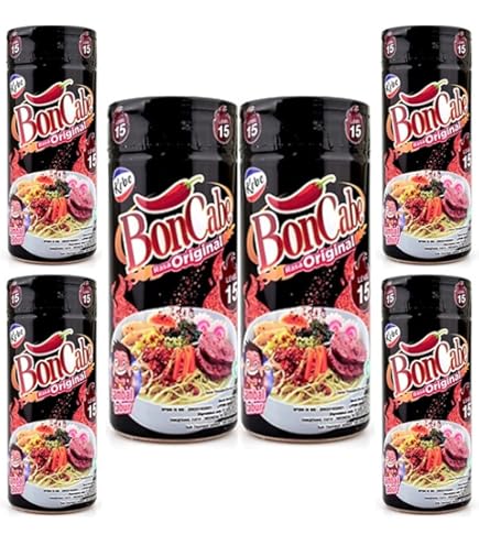 Amazon.com : Kobe Bon Cabe (Boncabe) Sambal Tabur (Sprinkle Chili