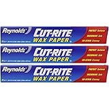 Cut-Rite Wax Paper by Reynolds 75 Sq.Ft - Pack of 3