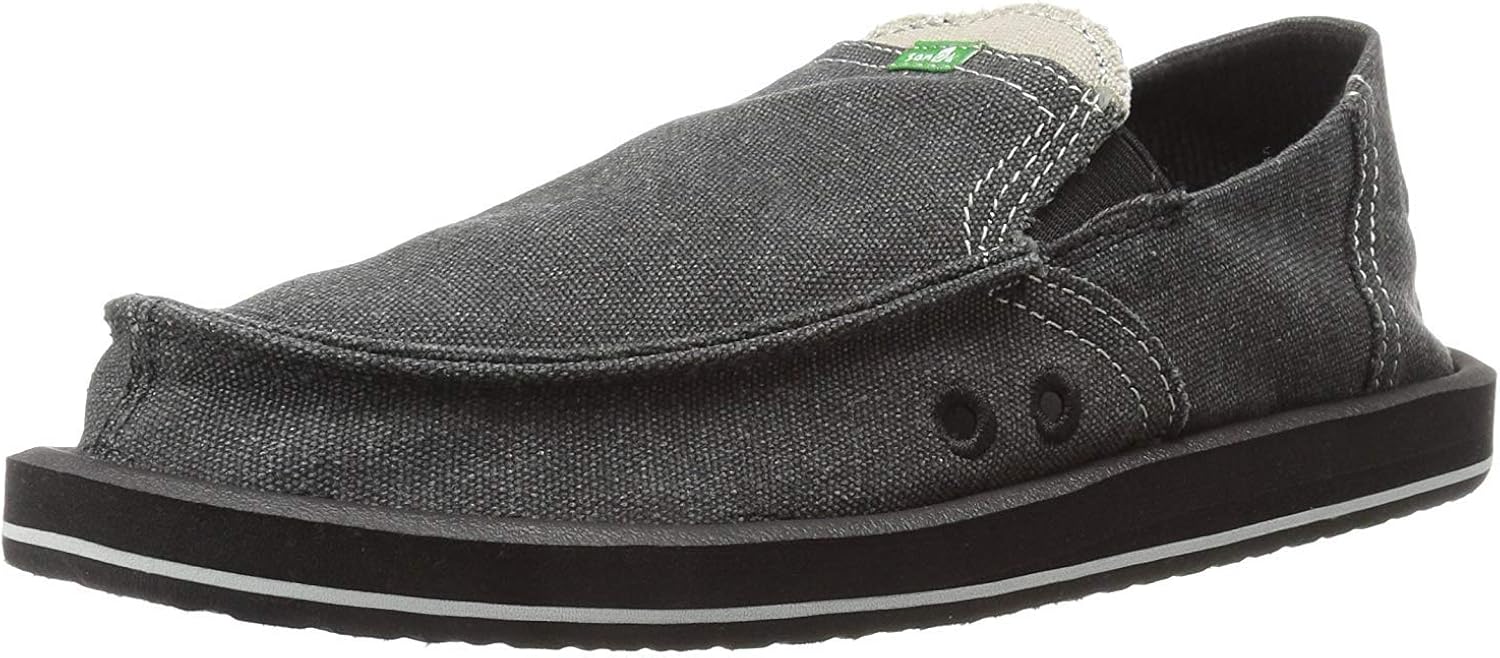 sanuk mens slip ons
