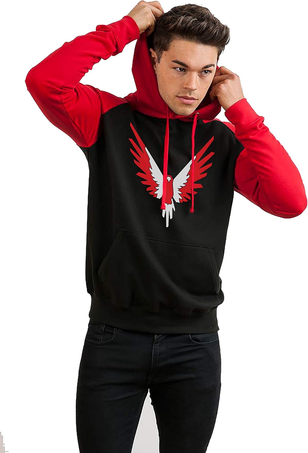 red maverick hoodie