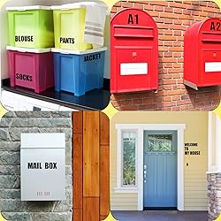 500 Pieces 10 Sheets Letter Stickers,Self Adhesive