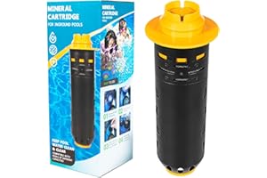 SUNLUWAY W28000 W28001 Replacement for Nature2 Duoclear 25 35 Mineral Cartridge for All Zodiac Duoclear & Fusion, Fusion Soft, Vision Pro System Aboveground Ingroud Pool Vessels for up to 35,000 Gallons Pool