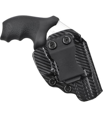Kimber K6S Revolver Leather OWB Belt Holster, 1 Slot, Tan, Right Hand, Concealment By Azula