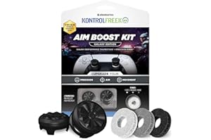 KontrolFreek Aim Boost Kit for Playstation 5 (PS5) and Playstation 4 (PS4) Controller | Includes Performance Thumbsticks and 