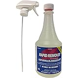 Rapid Remover Vinyl Letter Remover 32 oz. Bottle with Sprayer Adhesive Remover for Vinyl Wraps Graphics Decals Stripes