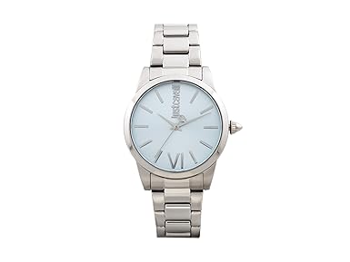 Just Cavalli Damen Analog-Digital Quarz Uhr mit Edelstahl Armband JC1L010M0095