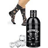 soxo Whisky Socks Men Funny Gifts Mens Cotton Sock Colourful Funky Gift Men's Presents 7.5-11.5 1-3 Pairs