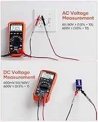Crenova MS8233D Multimeter 6000 Counts Digital