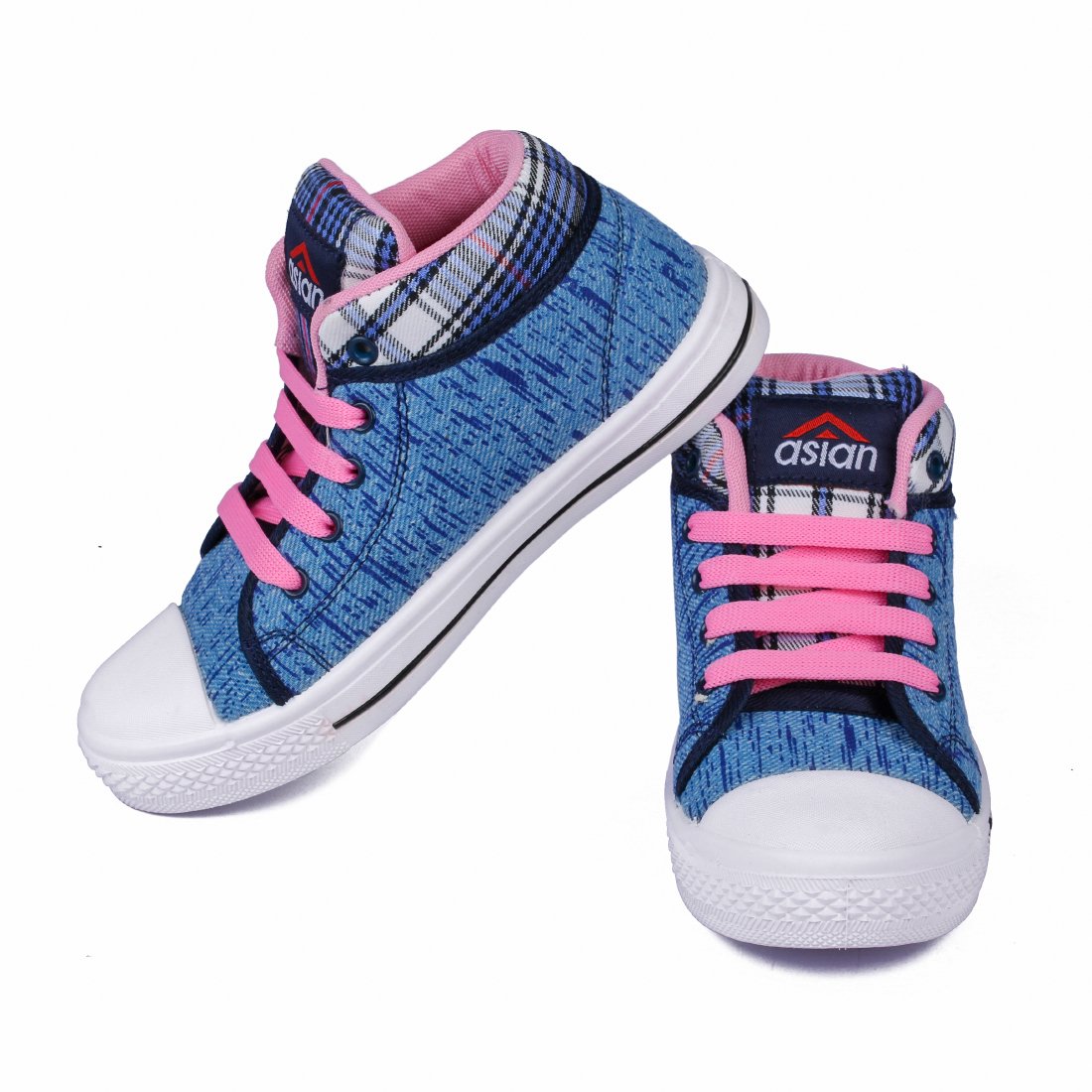 asian shoes racer-81 blue canvas womens shoes