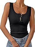 Kissfix Tank Tops for Women Summer Casual Cute