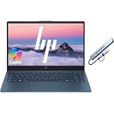 HP 14" Business Laptop Computer with 1-Year Office 365, Intel Quad-Core N150 Processor, 640GB Storage (128GB UFS+512GB Docking Set), 16GB RAM, Windows 11 Home, Waterfall Blue
