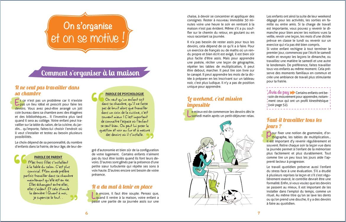 Les Devoirs A La Maison Sans Stress Ecole Primaire Ecole Primaire Moka Caroline Teyras Emmanuelle Amazon De Bucher