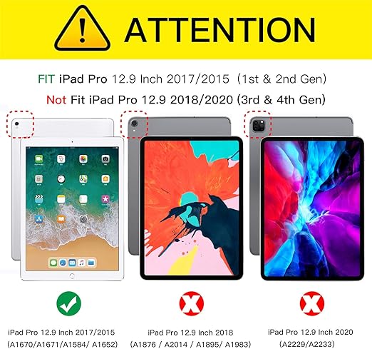 Ztotopcase Hulle Fur Ipad Pro 12 9 Zoll 2017 Amazon De Computer Zubehor