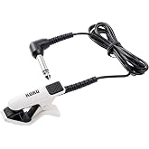 Korg CM-300 Clip-on Contact Mic w/ 1.2" Maximum Width - White &amp; Black