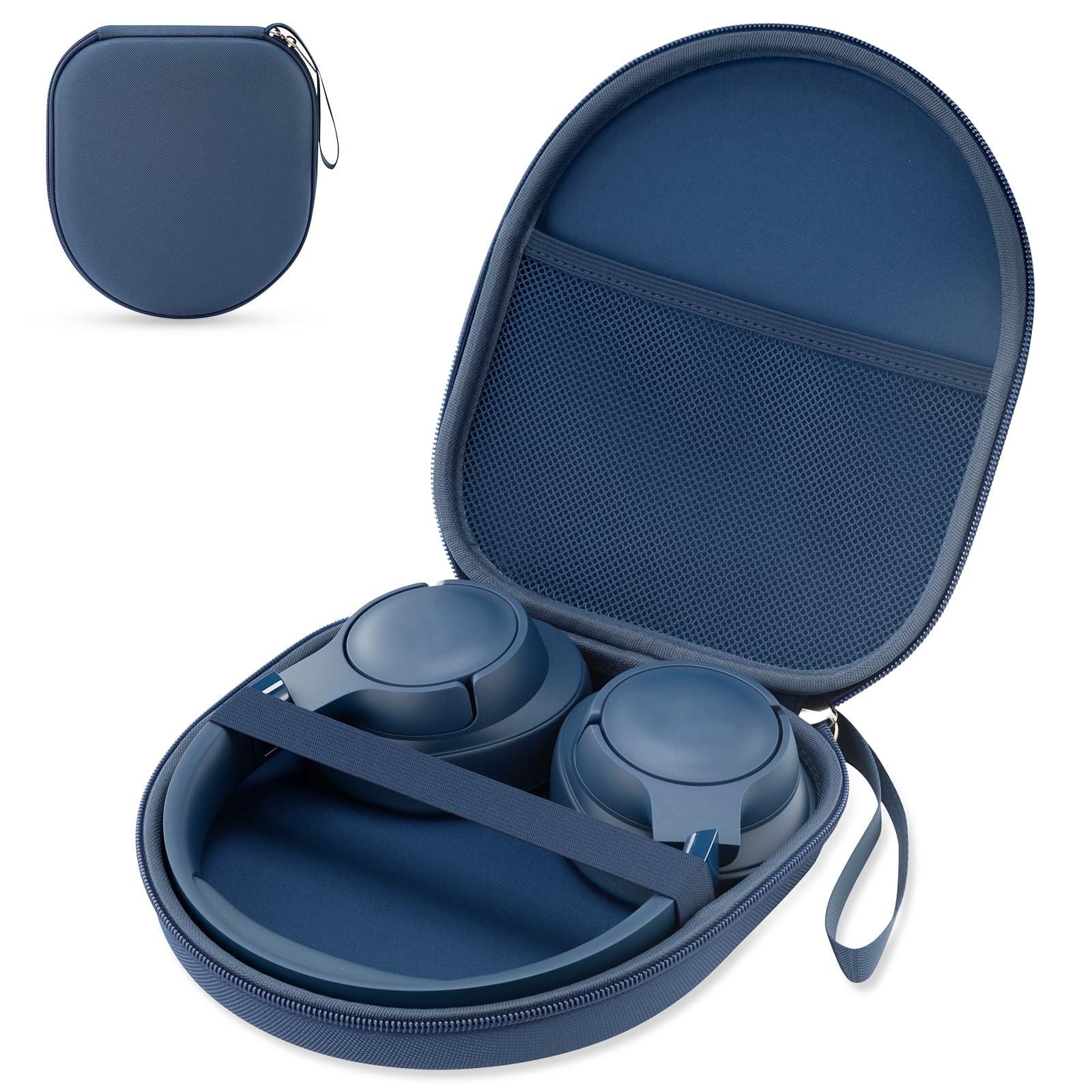 Photo 1 of Case Compatible with JBL Tune 510BT 520BT 720BT 770NC 660NC 670NC, and Sony WH-CH720N WH-CH520 Noise Canceling Wireless Headphones, Portable Travel Headphone Cases (Blue)