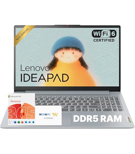 Amazon.com: Lenovo IdeaPad Slim 3 - Everyday Laptop - Lightweight