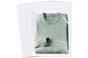 100 Pcs -12" x 18" Clear Plastic Cellophane Bags-1.4 mils Thick Self Sealing Cello Bags for Bakery Cookies Photo,Jewelry,Part