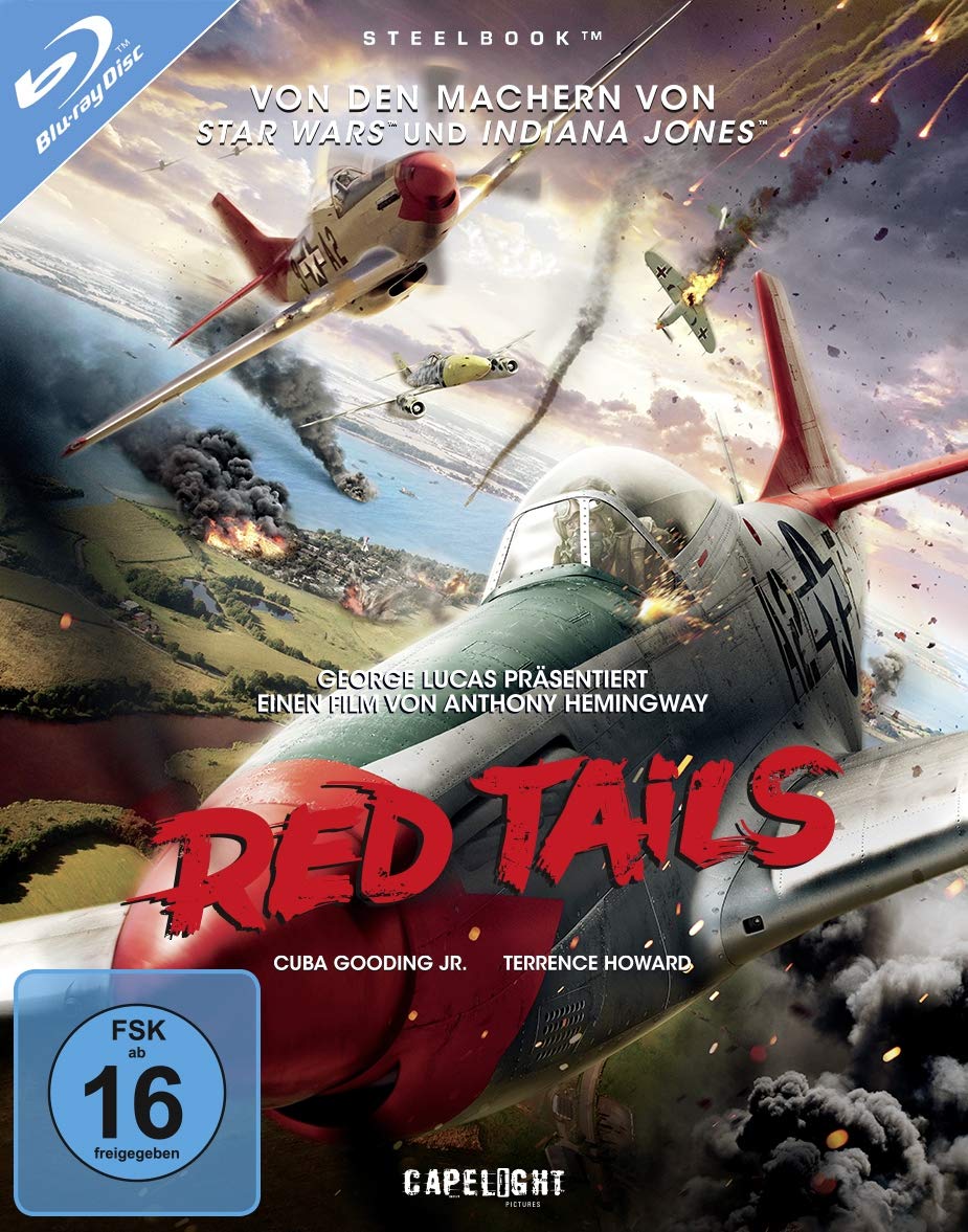 Red Tails Steelbook Blu Ray Amazon De Bryan Cranston Cuba Jr Gooding Joshua Dallas Daniela Ruah Terrence Howard Michael Jordan Theo James Anthony Hemingway Bryan Cranston Cuba Jr Gooding Dvd Blu Ray