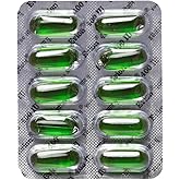 50 Evion Capsules Vitamin E For Glowing Face,Strong Hair,Acne,Nails, Glowing Skin 400mg