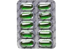 50 Evion Capsules Vitamin E for Glowing Face,Strong Hair,Acne,Nails, Glowing Skin 400mg
