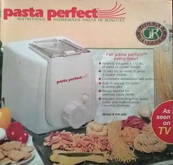 Gourmet Royale Pasta Perfect Manual