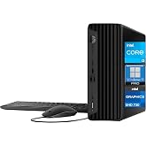 HP ProDesk SFF 400 G9 Business Desktop Computer, 13th Gen Intel Quad-Core Processor, 16GB DDR5 RAM, 256GB PCIe + 1TB HDD, Small Form Factor, Type-C, DisplayPorts, Wi-Fi, HDMI, Windows 11