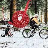 TeTupGa Bicycle Tow Rope Belt Strap for Mountain Bikes Red 1.7m-3m view 5