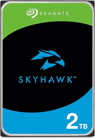 Seagate SkyHawk 2TB Video Internal Hard Drive 3.5 inch SATA 6Gb/s 256MB