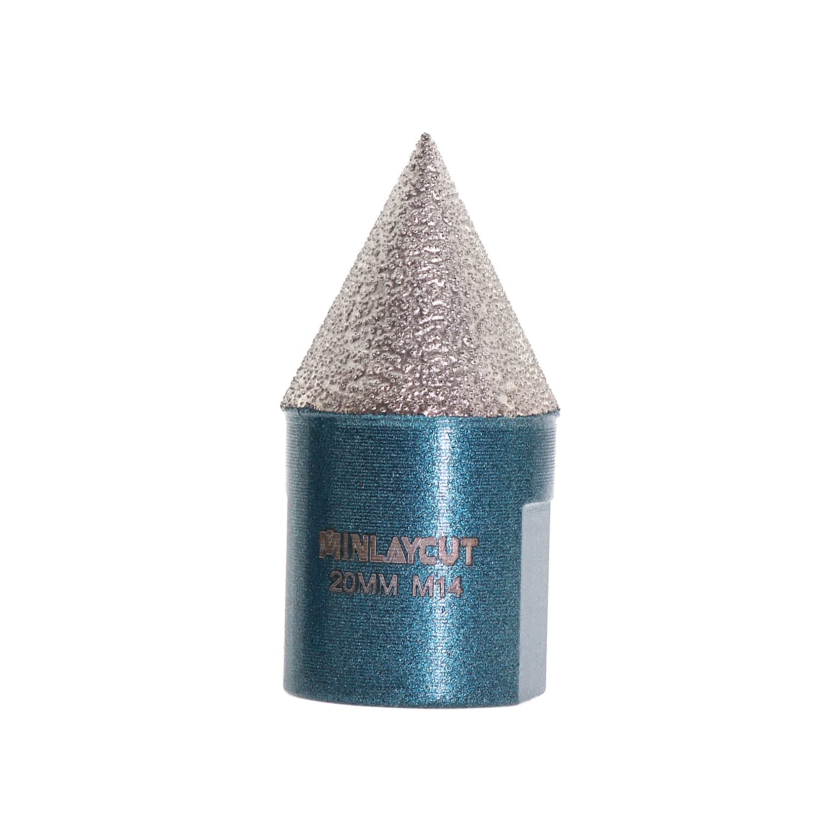 MINLAYCUT Diamond Beveling Chamfer Bits 20mm Diamond Cone Tile Bit Countersink Drill Bits M14 for Enlarging Trimming and Existing Holes