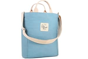 Lily queen Women Canvas Tote Handbags Casual Shoulder Work Bag Crossbody