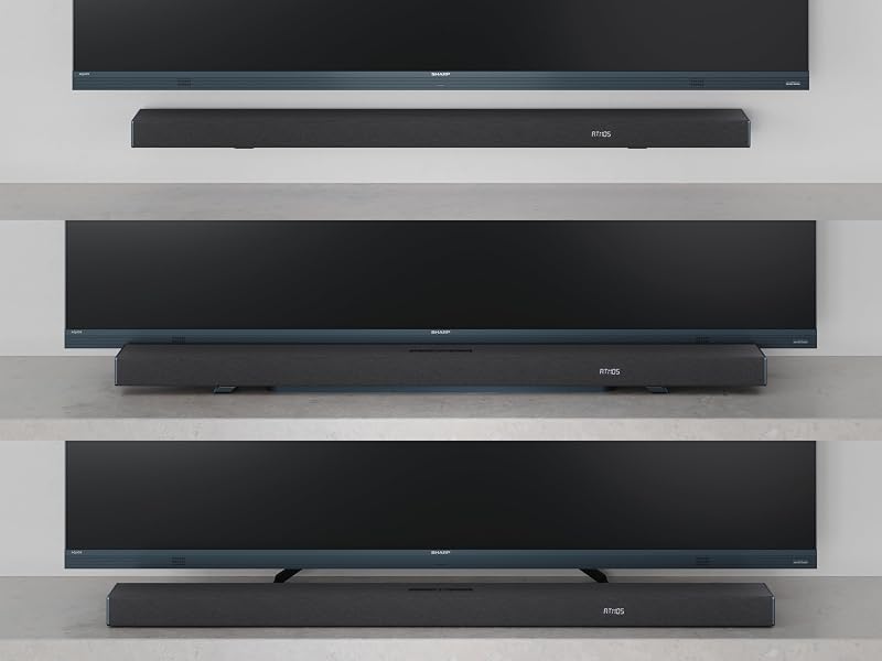 Q Barra de Sonido TV HT-SBW53121(BK) – Negro – 550W 3.1.2 Dolby Atmos
