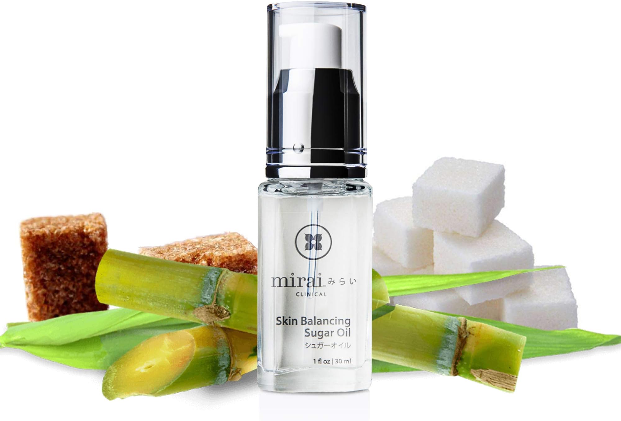 Skin Care Face Moisturizer Squalane | Skin Balancing Facial Sugar Oil | 1oz