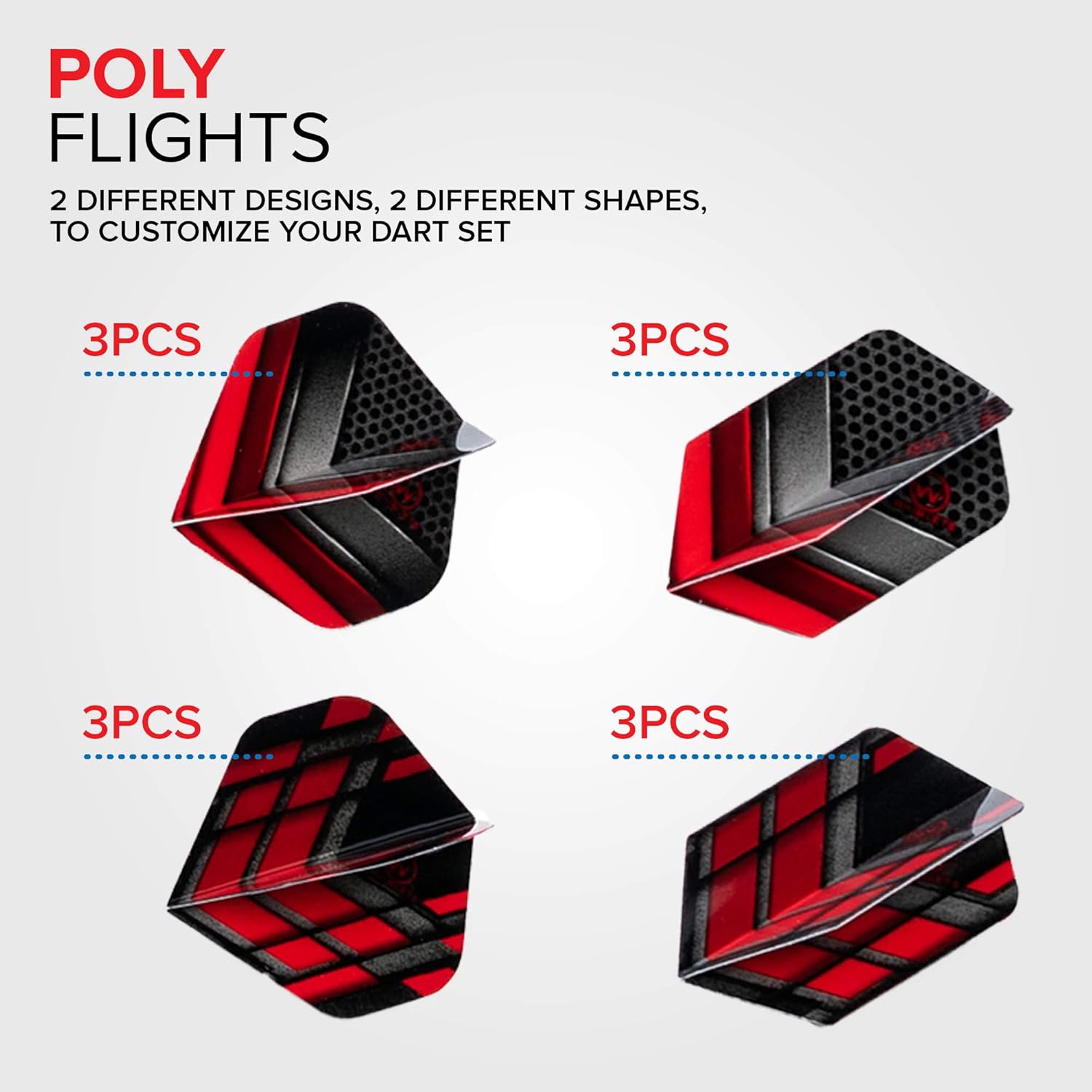 Whimlets Steel Tip Darts Set - Professional Darts Steel Tip for Dartboard with Extra Aluminum Shafts, O-Rings, Flights + Dart Tool and Sharpener + Gift Case + Darts Guide… : Sports & Outdoors