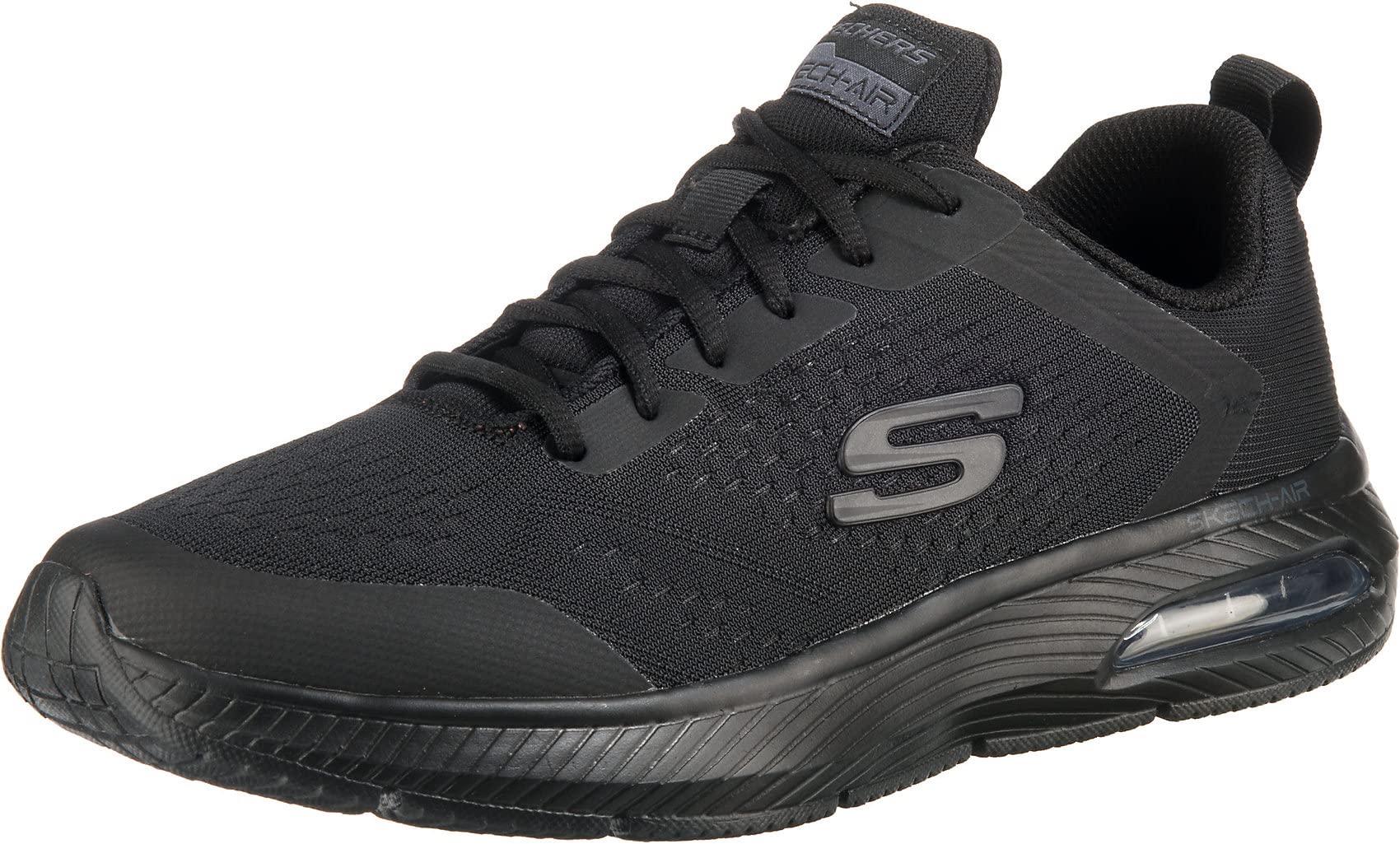 Skechers 52559-BBK_42, Low-Top Sneakers, Black,