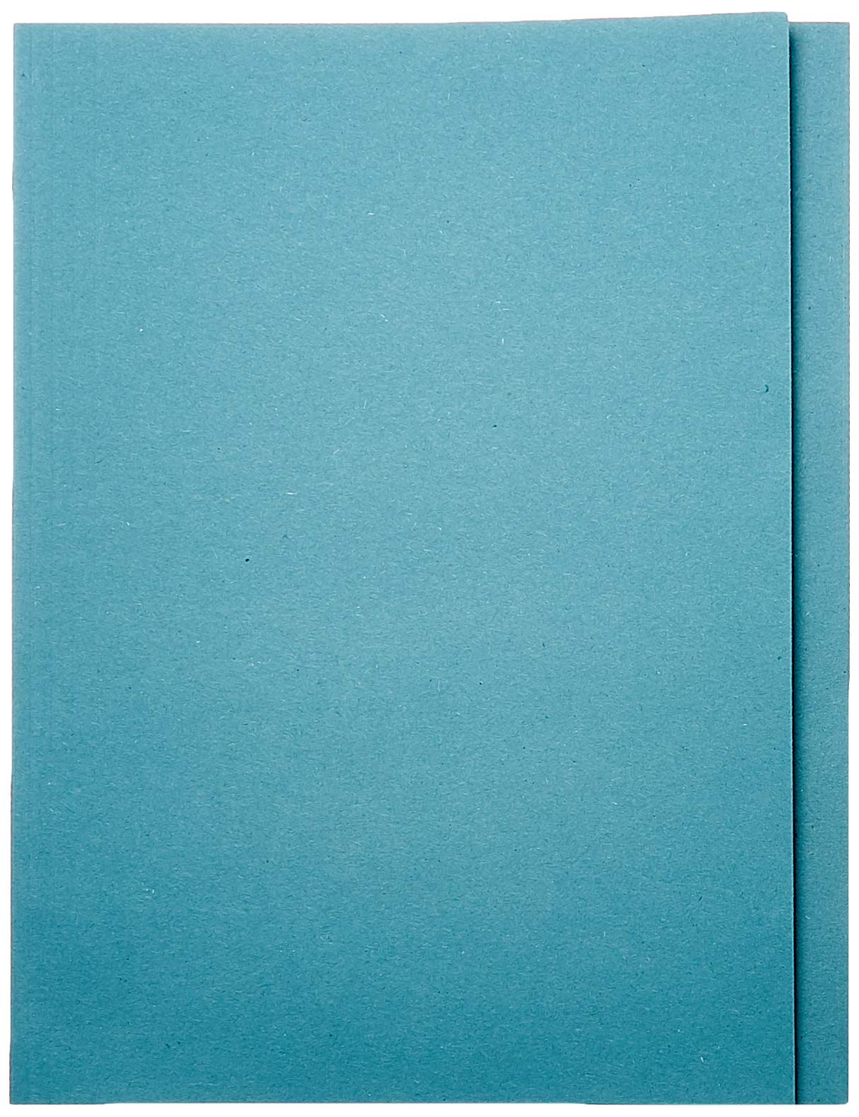 5 Star Office Square Cut Folder Recycled Pre-punched 250gsm A4 Blue [Pack 100]