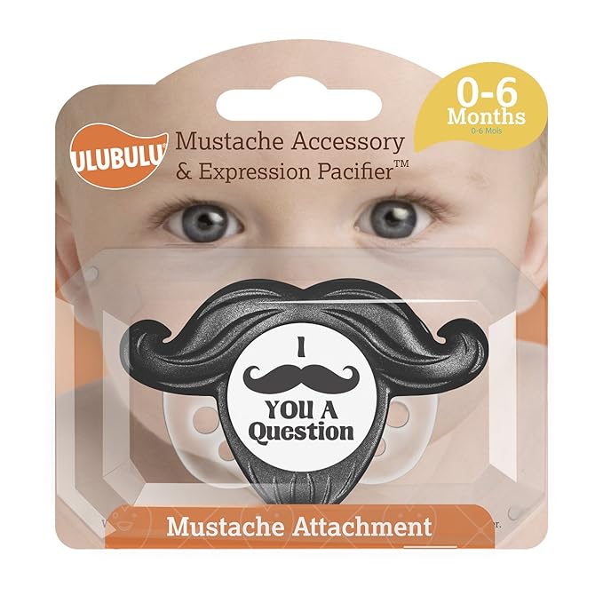 mustache pacifier target