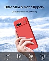 Dssairo 3 in 1 for Google Pixel 7 Case, with 2 Pack