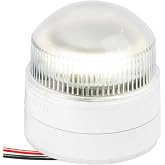 Five Oceans Anchor Light - Stern Lights for Boats, Boat Lights Navigation, 12V DC, USCG 2NM Certified, Surface Fixed Mount, 2-3/8-inch, Boat Stern Light for Pontoon, Fishing Boats, Bass Boats - FO4468